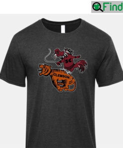 1963 South Carolina Gamecocks Artwork T shirt