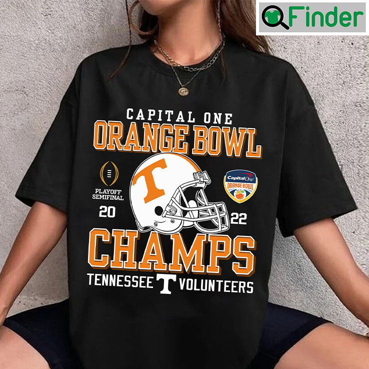 2022 Tennessee Volunteers Champions Orange Bowl Matchup Old School Tee 2022 Tennessee Volunteers Champions Orange Bowl Matchup Old School Tee