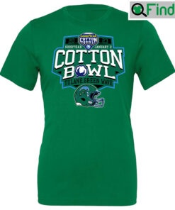 2023 Cotton Bowl Champions Tulane T shirt