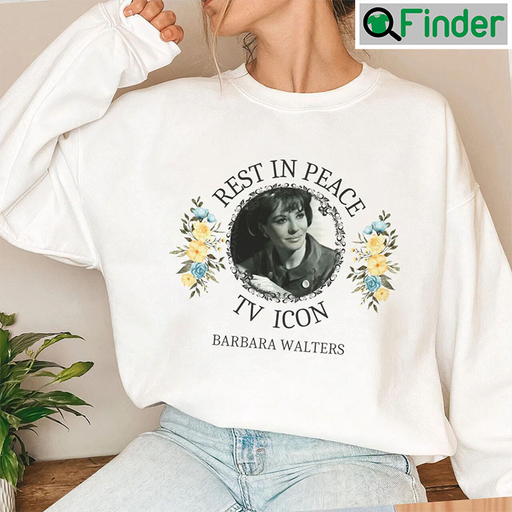 90s TV Icon Barbara Walters Shirt Rest In Peace 90s TV Icon Barbara Walters Shirt Rest In Peace