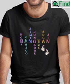 Bangtan Members Shirt Hobi Namjoo Jimin Jungkook Tae Suga Jin