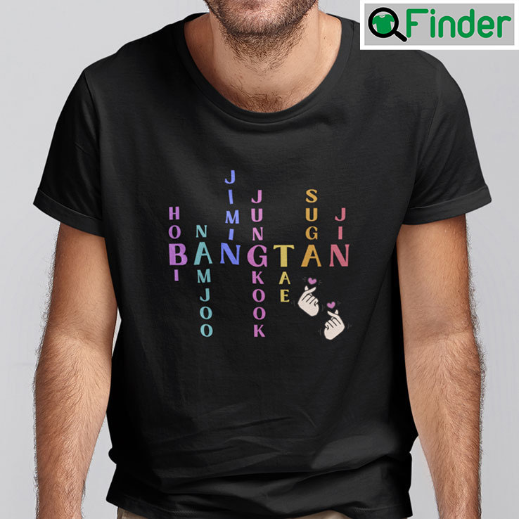Bangtan Members Shirt Hobi Namjoo Jimin Jungkook Tae Suga Jin Bangtan Members Shirt Hobi Namjoo Jimin Jungkook Tae Suga Jin