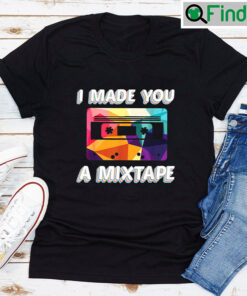 Cassette Mixtape Costume 80S 90S Retro Vintage Party T Shirt