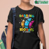Dabbing Thru 100 Days Of School Shirt