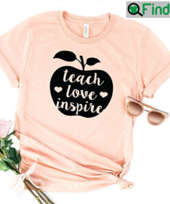 Funny Kindergarten Teacher Tee Teach Love Inspire 2023