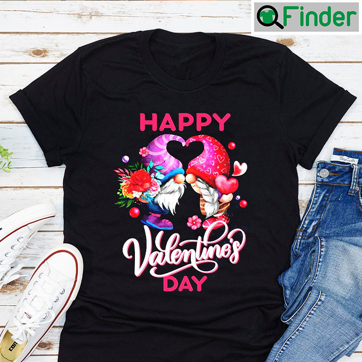 Gnome Heart Sweatshirt Happy Valentines Day Gnome Heart Sweatshirt Happy Valentines Day
