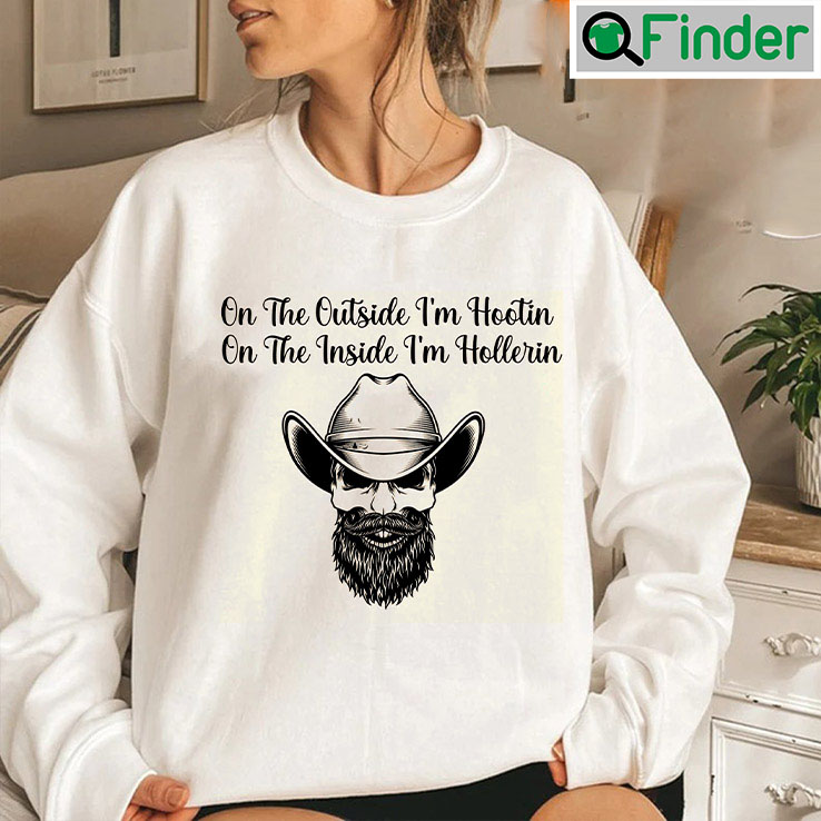 Hootin And Hollerin On The Outside Classic T Shirt Hootin And Hollerin On The Outside Classic T Shirt