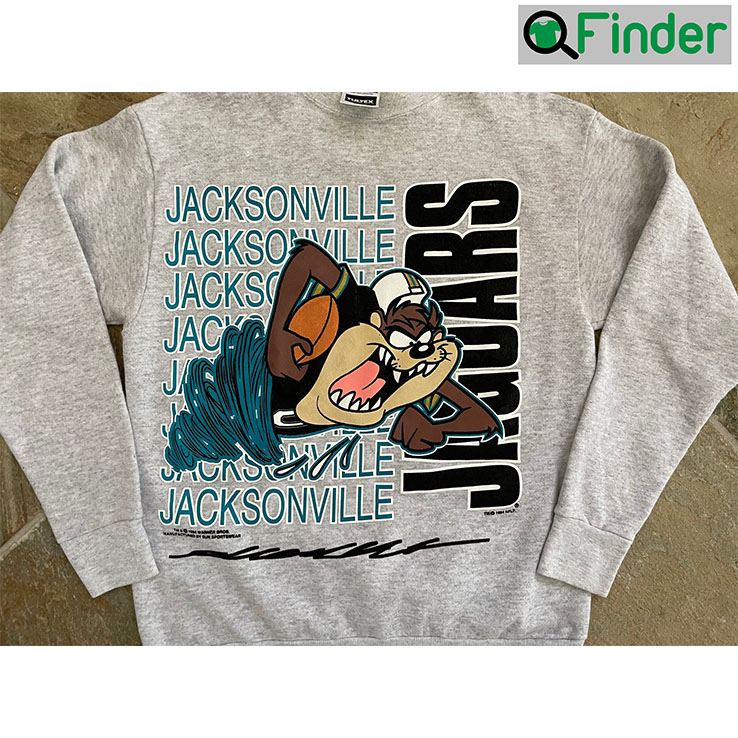 Jacksonville Jaguars X Looney Tunes Vintage Sweatshirt Jacksonville Jaguars X Looney Tunes Vintage Sweatshirt