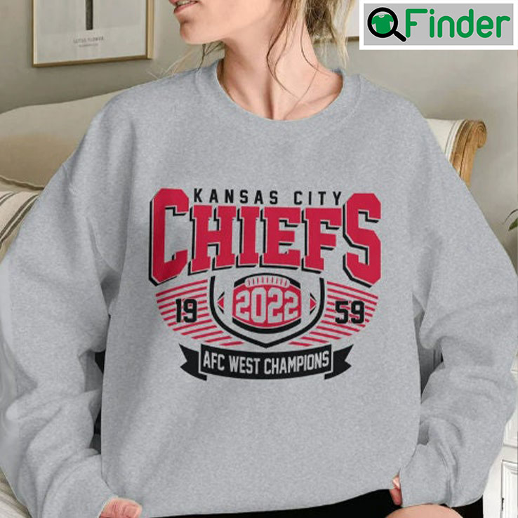 Kansas City Football AFC West Champions 2022 Sweatshirt Kansas City Football AFC West Champions 2022 Sweatshirt