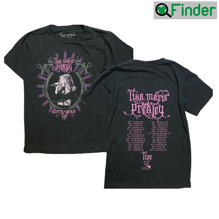 Lisa Marie Presley Live Concert T shirt Lisa Marie Presley Live Concert T shirt