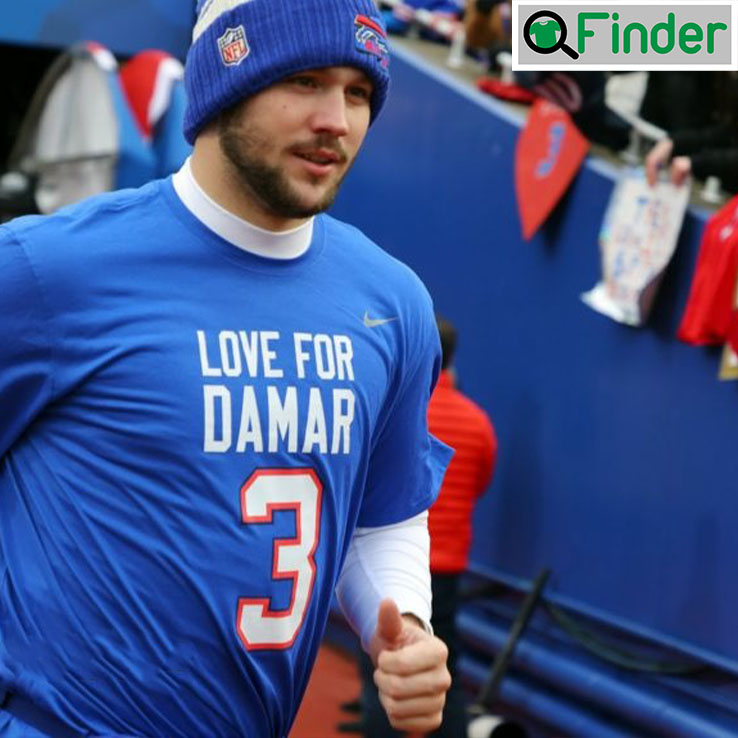 Love For Damar 3 Buffalo Bills Shirt Love For Damar 3 Buffalo Bills Shirt