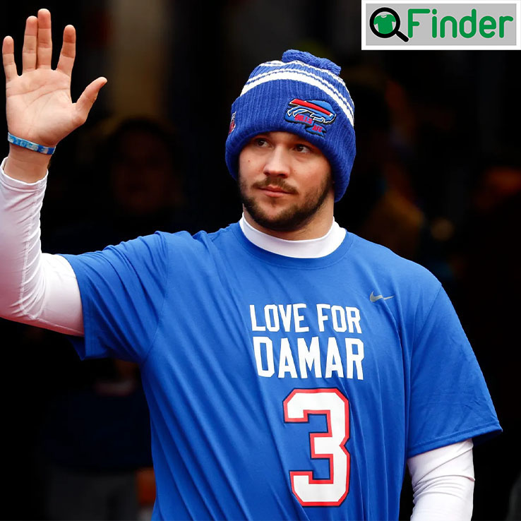 Love For Damar 3 Buffalo Bills Unisex Shirt Love For Damar 3 Buffalo Bills Unisex Shirt