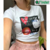 Love You To The Moon And To Saturn Song T Shirt Croptop