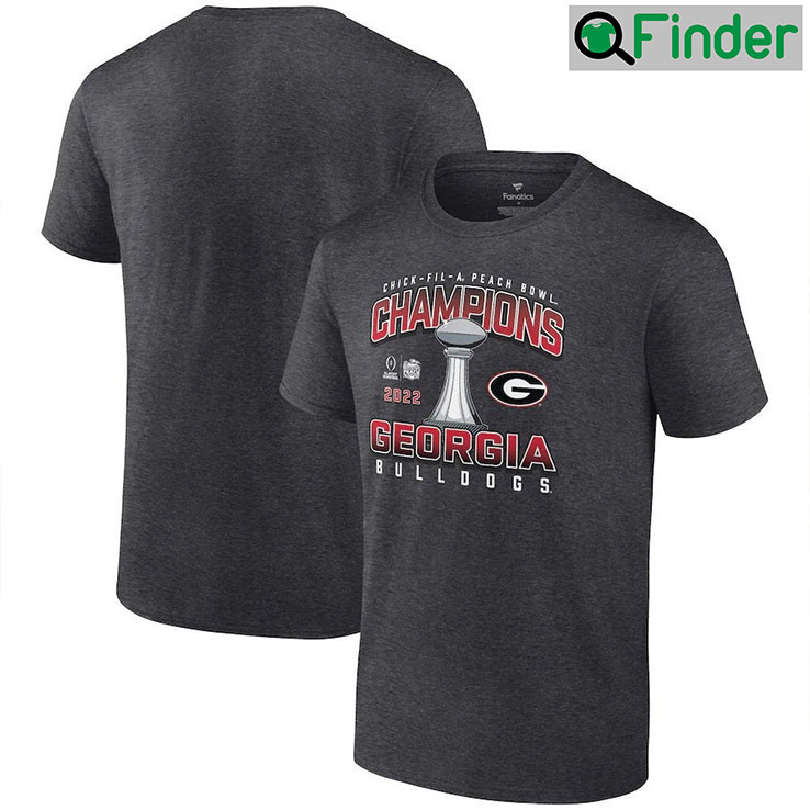 Peach Bowl Champions 2022 Georgia Bulldogs T Shirt Peach Bowl Champions 2022 Georgia Bulldogs T Shirt