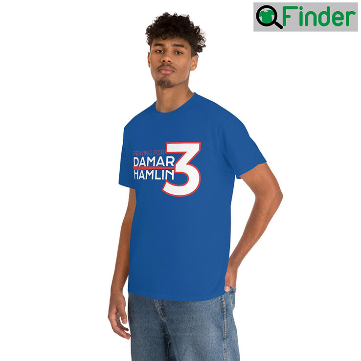 Praying For Damar Hamlin 3 Tee Praying For Damar Hamlin 3 Tee