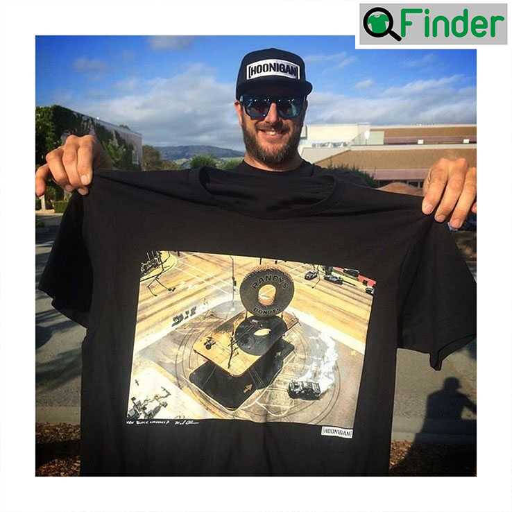 Randys Donut LA 2014 RIP Ken Block 43 Shirt Randys Donut LA 2014 RIP Ken Block 43 Shirt