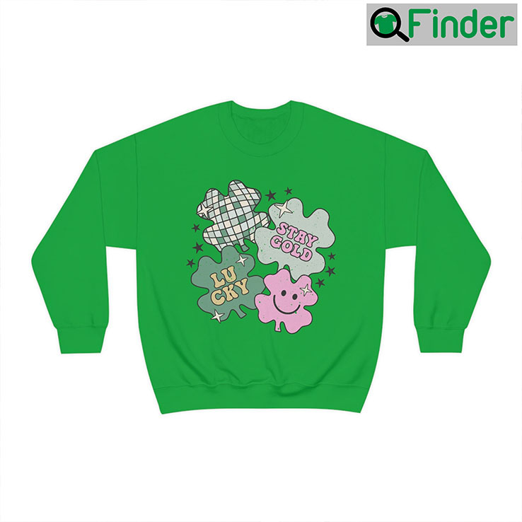 Retro Stay Gold Lucky St Patricks Day Unisex Shirt Retro Stay Gold Lucky St Patricks Day Unisex Shirt