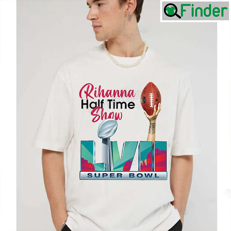Rihanna Half Time Show Super Bowl T shirt Rihanna Half Time Show Super Bowl T shirt