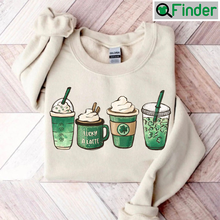 St Patricks Day Coffee Cozy Shamrock Hoodie shirt St Patricks Day Coffee Cozy Shamrock Hoodie shirt