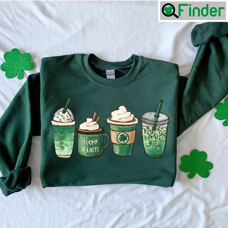 St Patricks Day Coffee Cozy Shamrock Shirt St Patricks Day Coffee Cozy Shamrock Shirt