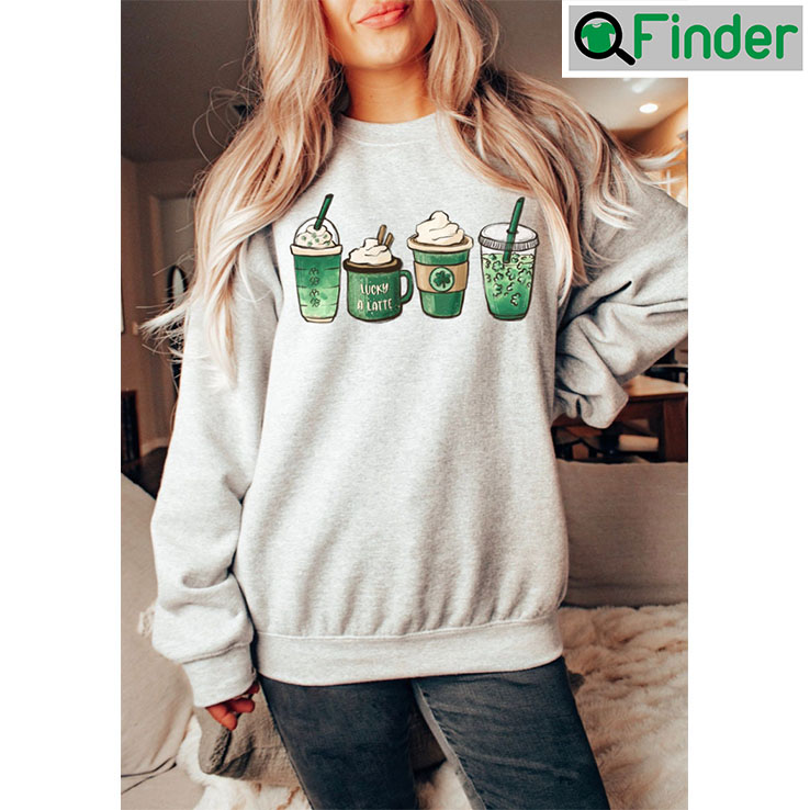 St Patricks Day Coffee Cozy Shamrock Sweater St Patricks Day Coffee Cozy Shamrock Sweater