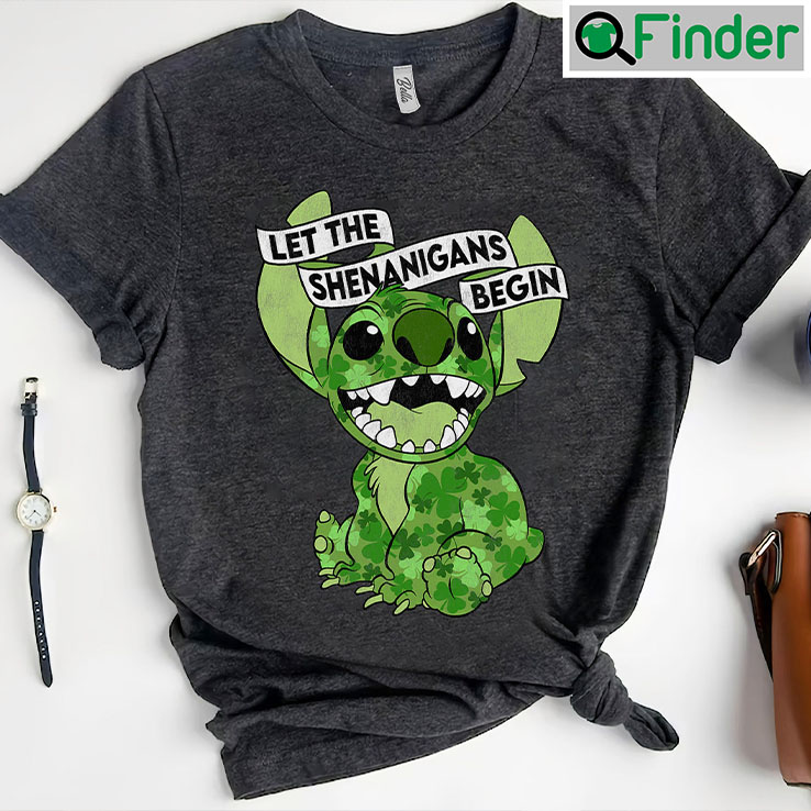 St.Patricks Day Stitch Shenanigans Irish Shamrock T Shirts St.Patricks Day Stitch Shenanigans Irish Shamrock T Shirts