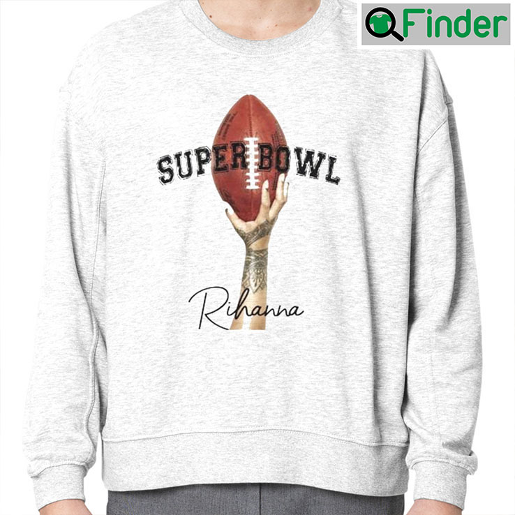 Super Bowl Halftime Show Rihanna Unisex Hoodie Shirt Super Bowl Halftime Show Rihanna Unisex Hoodie Shirt