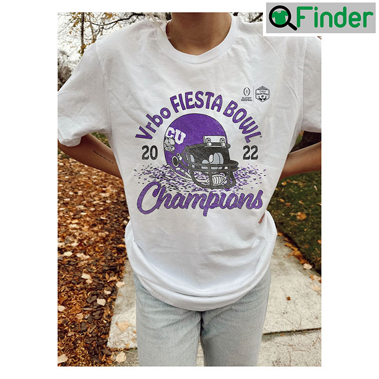 TCU Frogs Playoff Semifinal Fiesta Bowl 2022 Champions Shirt TCU Frogs Playoff Semifinal Fiesta Bowl 2022 Champions Shirt