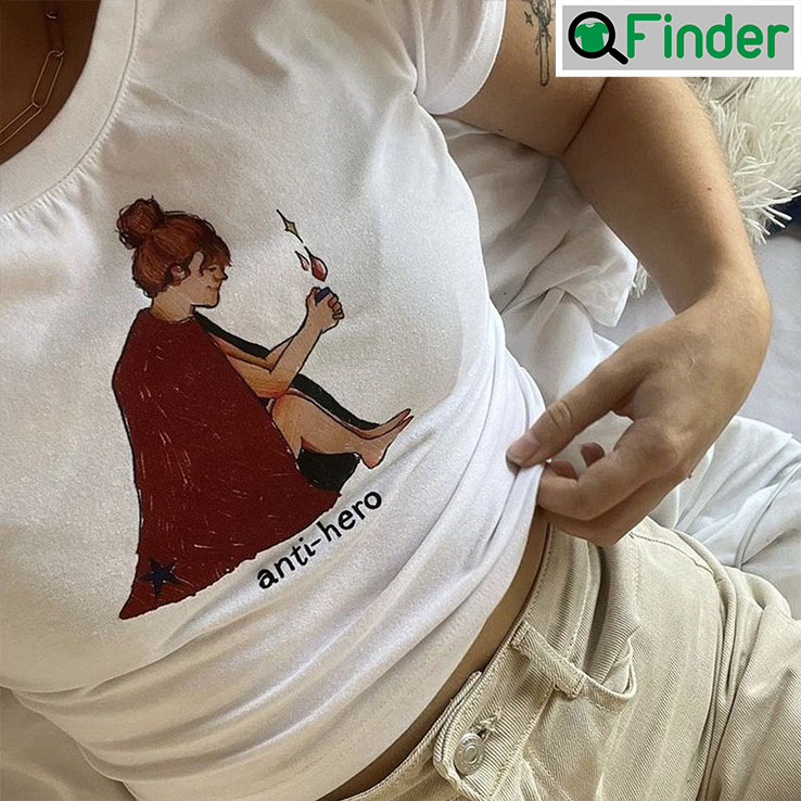 Taylor Swift Anti Hero T Shirt Croptop Taylor Swift Anti Hero T Shirt Croptop