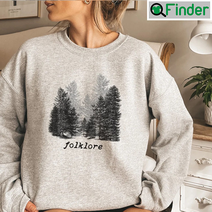 Taylor Swift Folklore Crewneck Sweatshirts Taylor Swift Folklore Crewneck Sweatshirts