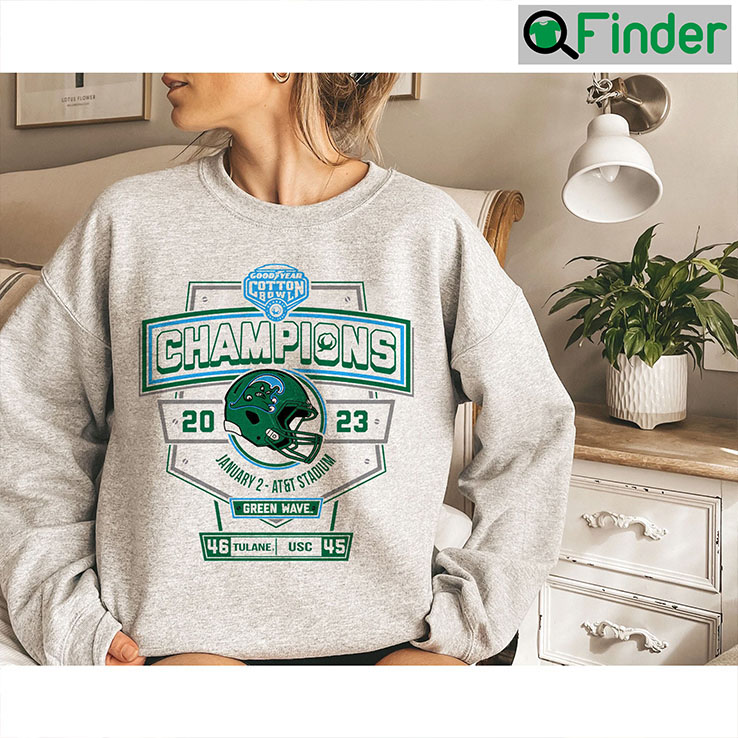 Tulane Cotton Bowl Champions 2023 Shirt Tulane Cotton Bowl Champions 2023 Shirt