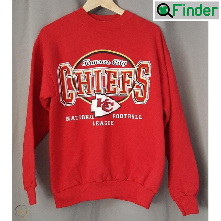 Vintage 1990s Kansas City Chiefs Crewneck Sweatshirt Logo Vintage 1990s Kansas City Chiefs Crewneck Sweatshirt Logo