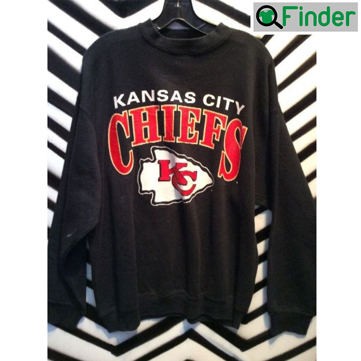 Vintage Style Kansas City Chiefs Football Crewneck Sweatshirt Vintage Style Kansas City Chiefs Football Crewneck Sweatshirt