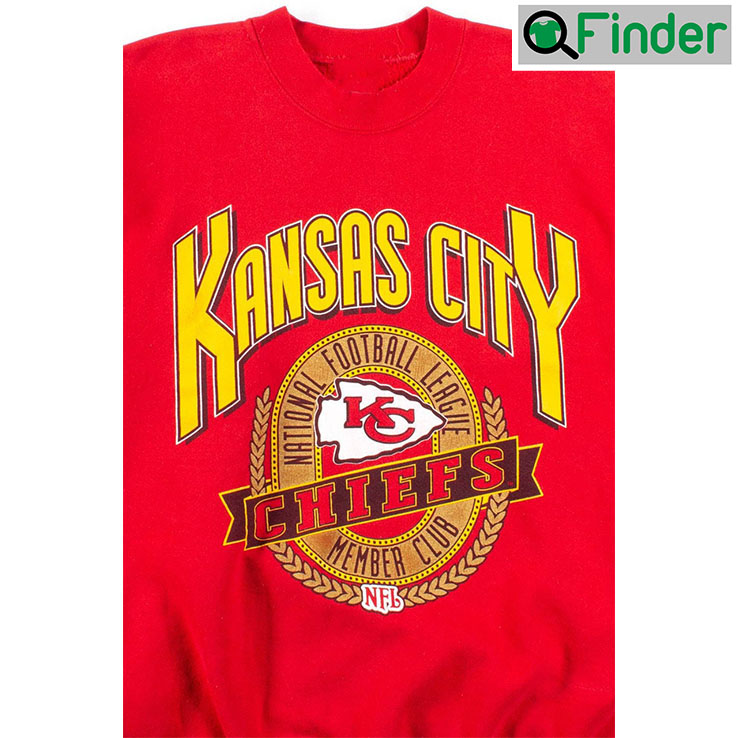 Vintage Style Kansas City Chiefs Sweatshirt Vintage Style Kansas City Chiefs Sweatshirt