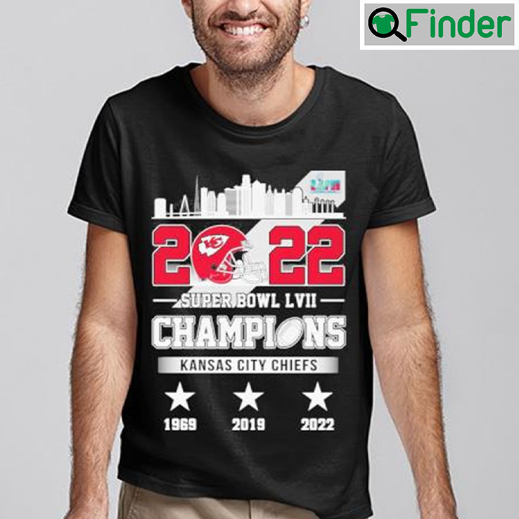 2022 Super Bowl LVII Champions Kansas City Chiefs T shirt 2022 Super Bowl LVII Champions Kansas City Chiefs T shirt