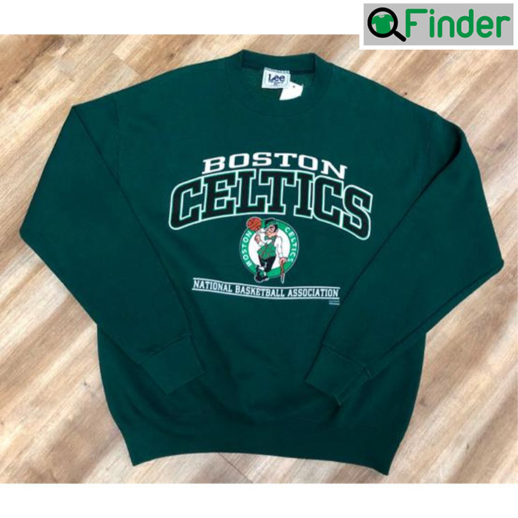 90s Boston Celtics Basketball Vintage Style Crewneck Sweatshirt 90s Boston Celtics Basketball Vintage Style Crewneck Sweatshirt