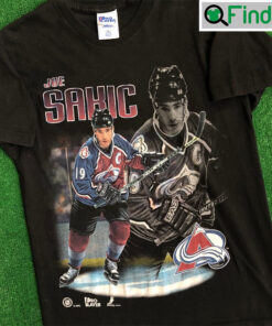 90s Joe Sakic Colorado Avalanche Pro Player T shirt