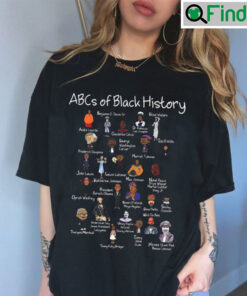 Abc Of Black History Shirt