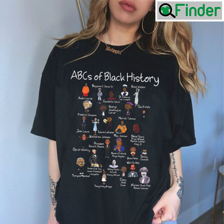 Abc Of Black History Shirt Abc Of Black History Shirt