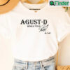 BTS Agust D World Tour T shirt