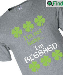 Blessed St. Patricks Day Shamrock Cute Tee Shirt