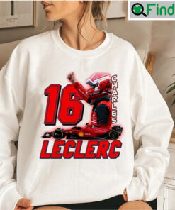 Charles Leclerc 16 F1 Scuderia Ferrari Racing Unisex Sweatshirt