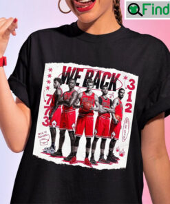 Chicago Basketball We Back 90s Logo T shirt