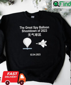 Chinese Spy Balloon Shootdown Of 2023 Sweatshirt