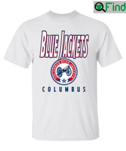 Columbus Blue Jackets Canon Retro T shirt