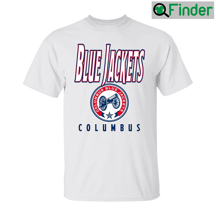 Columbus Blue Jackets Canon Retro T shirt Columbus Blue Jackets Canon Retro T shirt