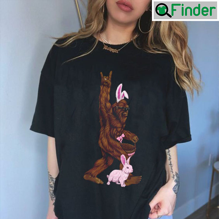 Easter Bigfoot Bunny Shirt Easter Bigfoot Bunny Shirt