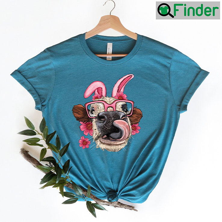 Easter Bunny Ears Cow Head Shirts Easter Bunny Ears Cow Head Shirts