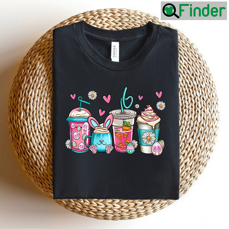 Easter Cute Bunny Caffeine Shirt Easter Cute Bunny Caffeine Shirt