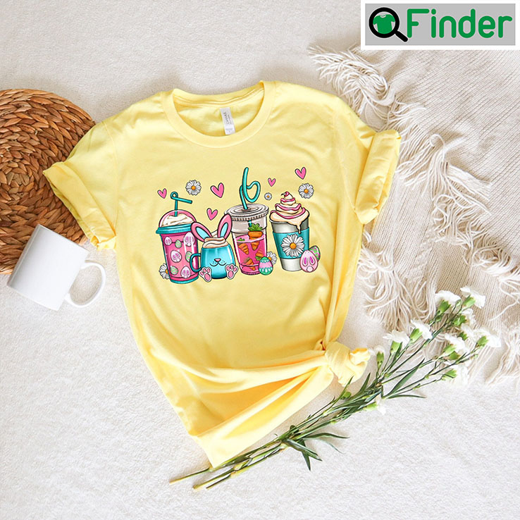 Easter Cute Bunny Caffeine T Shirt Easter Cute Bunny Caffeine T Shirt